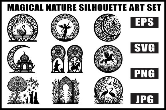 Download Enchanted Wildlife Vector Bundle - Vector bundle Collection