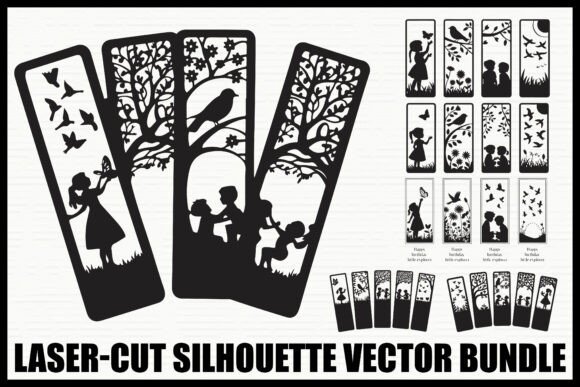 Download Laser Cut Silhouette Vector Bundle - Vector bundle Collection