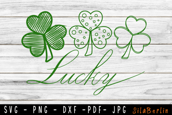Download Lucky SVG, St Patricks Day SVG, Shamrock - Luck Collection