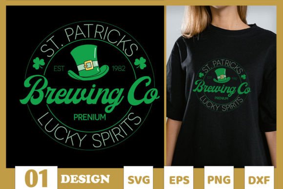Download Lucky's Brewing Co Saint Patrick's SVG - Luck Collection