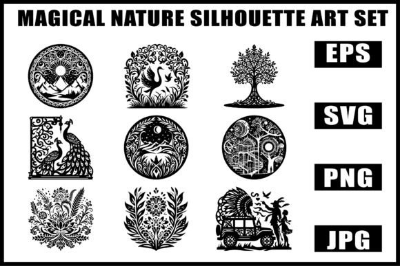 Download Black Wildlife Vector Bundle - Vector bundle Collection