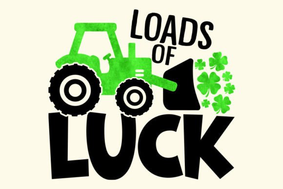 Download Retro St. Patrick's Day, Loads of Luck - Luck Collection