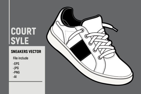 Download Sneaker Vector Graphics - Premium Resources