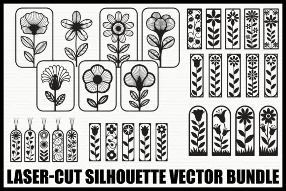 Download Laser Cut Silhouette Vector Bundle - Vector bundle Collection